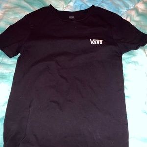Black vans graphic Tee